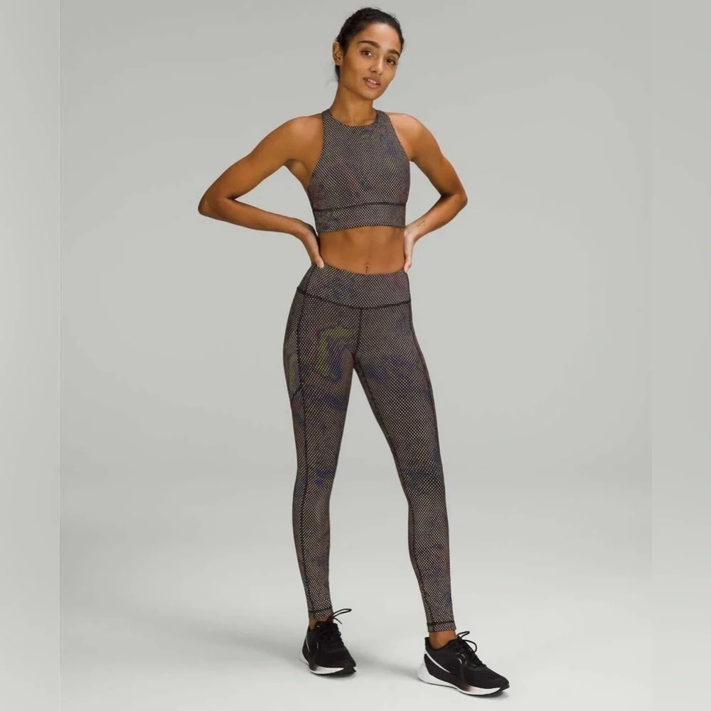 Lululemon Limited Edition Energy High-Neck Longline Bra *Medium Support,B–D Cups